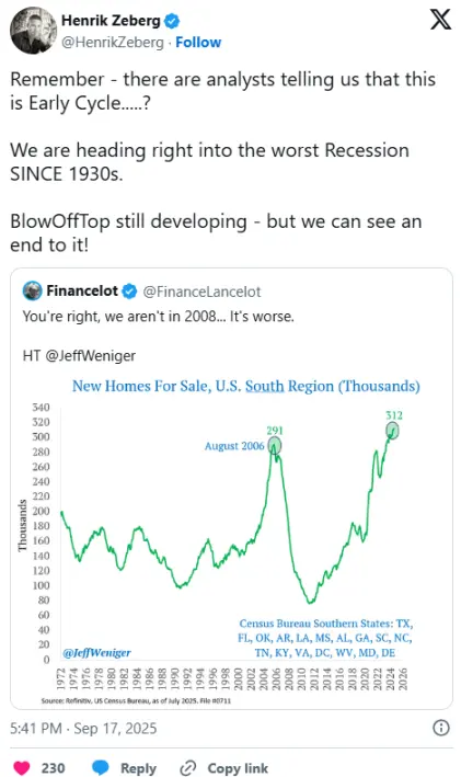 تخفيضات أسعار الفائدة تحفز المرحلة النهائية من الارتفاع الصعودي لبيتكوين: انهيار BTC مرة أخرى في العام المقبل؟