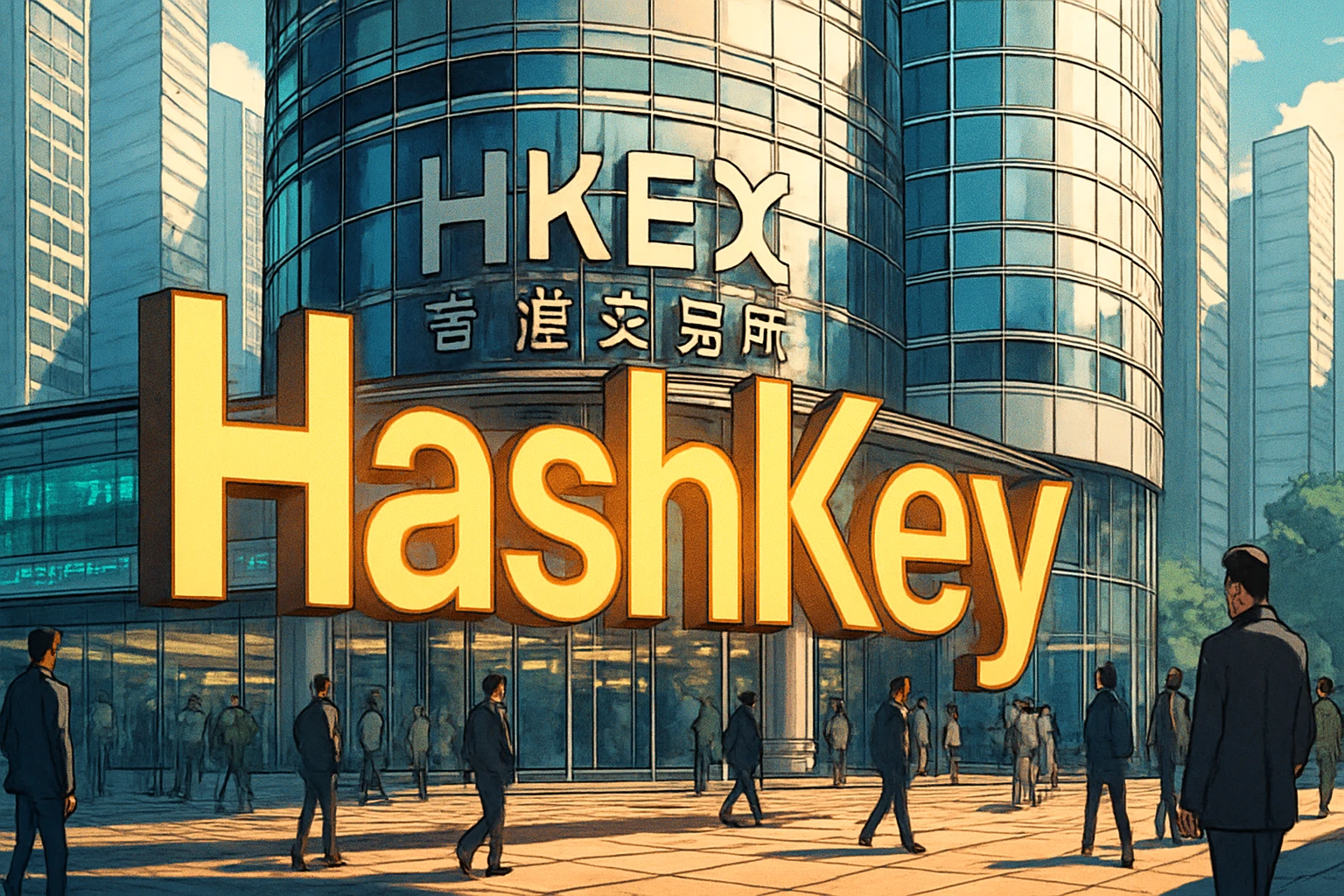 Hong Kong compliance exchange HashKey Holdings is officially listed on the Hong Kong Stock Exchange