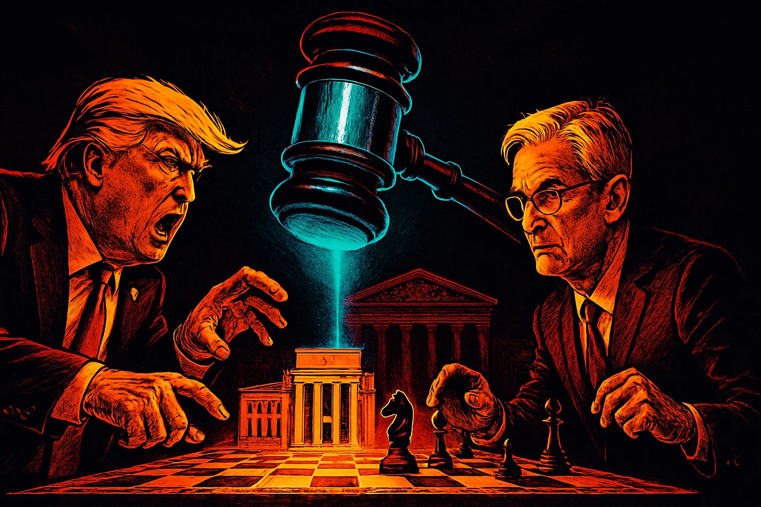 트럼프는 볼을 다시 해고하겠다고 위협한다: 그는 너무 무능해서 기소되어야 한다. 처리하지 않으면 베상트, 해고하겠다.